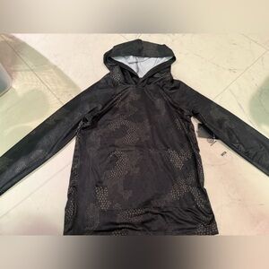 Kids Black Long Sleeve top